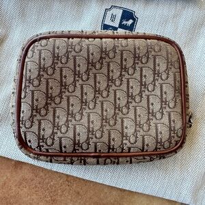 Christian Dior Monogram Trotter Pochette clutch wallet